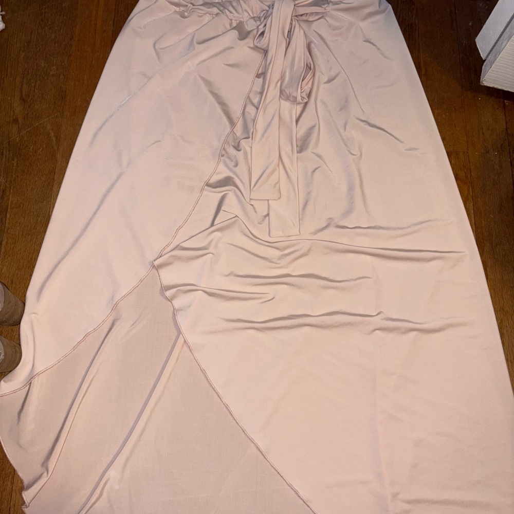Streetwear Society Light Pink Maxi Skirt